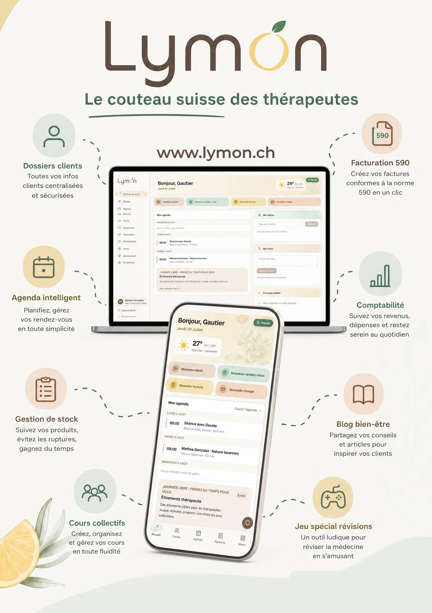 Lymon-Flyer: das Schweizer Taschenmesser für Therapeuten